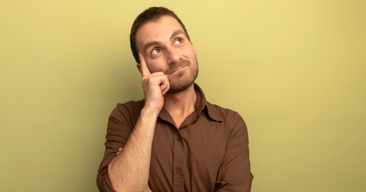 “De novo o senhor me colocou para pensar”